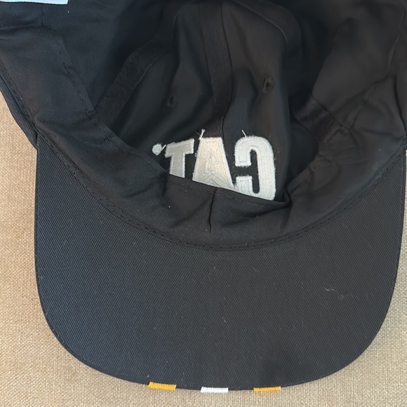 Cat Caterpillar Striped SnapBack Adjustable Baseball Hat Cap Black One Size - Picture 5 of 10
